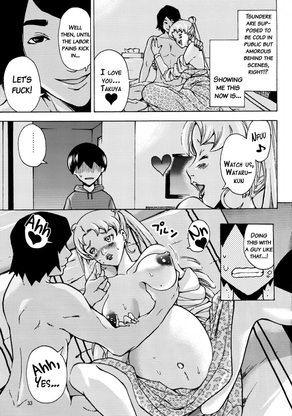 Hentai Manga Comic-Pregnant Queen Usagi Crystal-Read-32